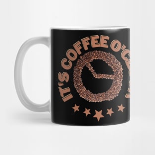 Coffee o’clock Bohnen Lustig Mug